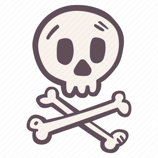 Skull, bones, death, skull and bones icon - Download on Iconfinder