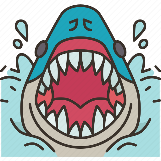 Shark, scary, fear, dangerous, marine icon - Download on Iconfinder