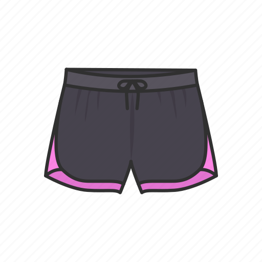 Dolphin, fashion, female short, pants, short, swim wear, trainer shorts icon - Download on Iconfinder
