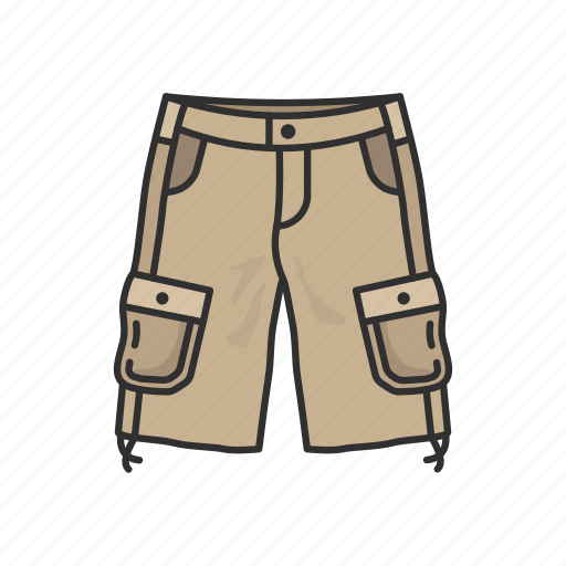 Cargo shorts, fashion, men short, pants, short, shorts, trouser shorts icon - Download on Iconfinder