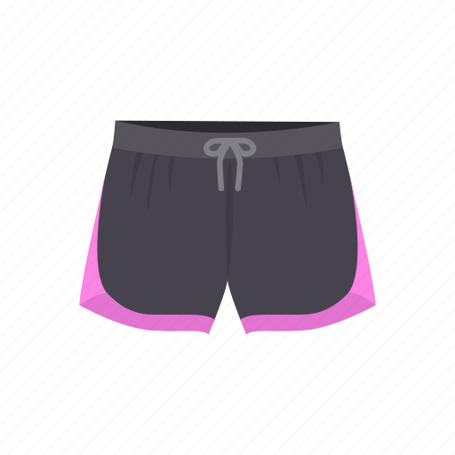 Dolphin shorts, fashion, female short, pants, shorts, swim wear, trainer shorts icon - Download on Iconfinder