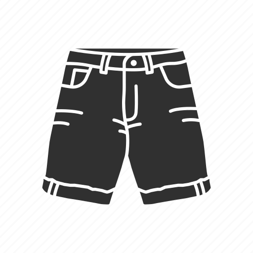 Clothing, denim short, fashion, garment, men short, pants, trouser icon - Download on Iconfinder