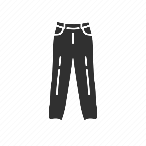 Clothing, fashion, garment, jeans, men's pants, sweat pants icon - Download on Iconfinder