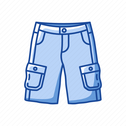 Cargo shorts, garment, male shorts, military shorts, pants, shorts, trouser shorts icon - Download on Iconfinder