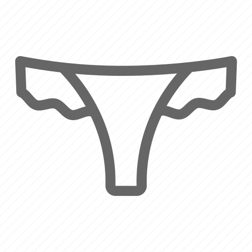 Innerwear, thong, undergarments, panty, underwear icon - Download on Iconfinder