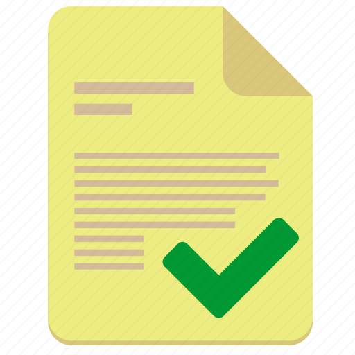 Accept, contract, doc, document, file, paper icon - Download on Iconfinder