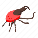 cartoon, dog, isometric, medical, parasite, red, silhouette