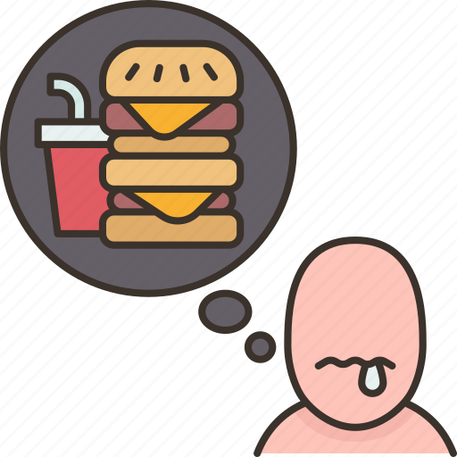 Food, unhealthy, cravings, diet, problem icon - Download on Iconfinder