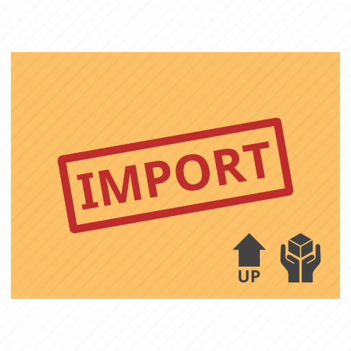 Box, cardboard, delivery, handle with care, import, parcel, up icon - Download on Iconfinder