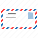 air mail, communication, delivery, envelope, mail, message