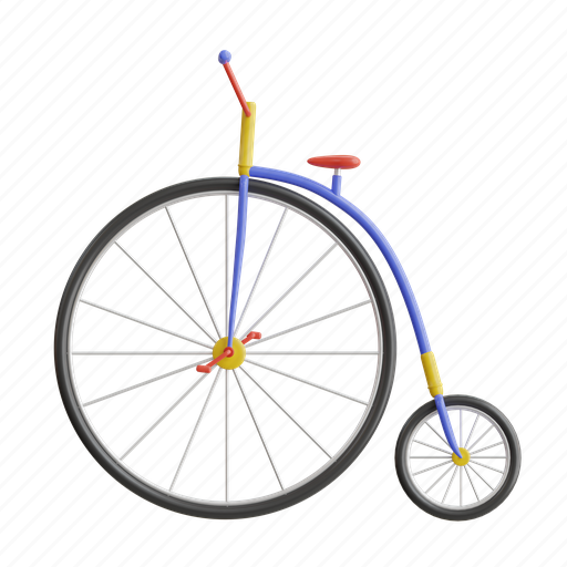 Bicycle, bike, sport, cycle, lifestyle, healthy, road 3D illustration - Download on Iconfinder