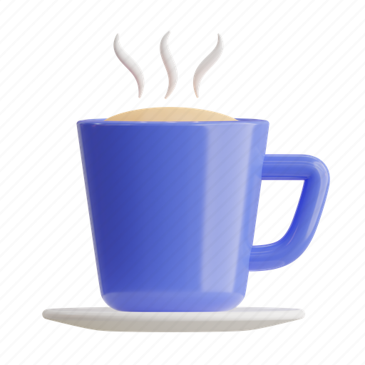 Coffee, drink, beverage, brown, espresso, black, cafe 3D illustration - Download on Iconfinder