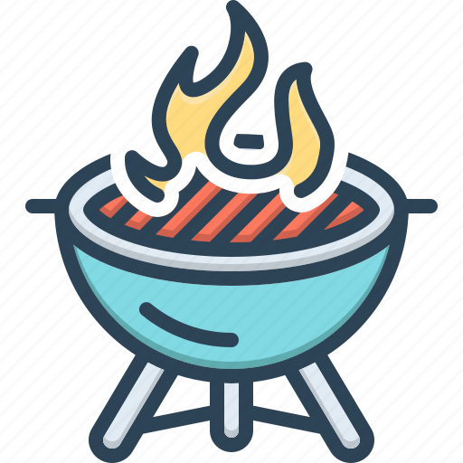Barbecue, picnic, meal, utensil, grill, bbq, barbeque icon - Download on Iconfinder