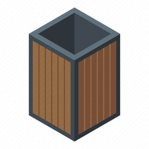Cage, cartoon, cat, isometric, tree, wood, zoo icon - Download on Iconfinder
