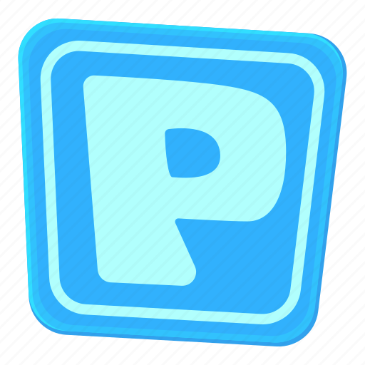 Area, car, cartoon, park, parking sign, street, traffic icon - Download on Iconfinder