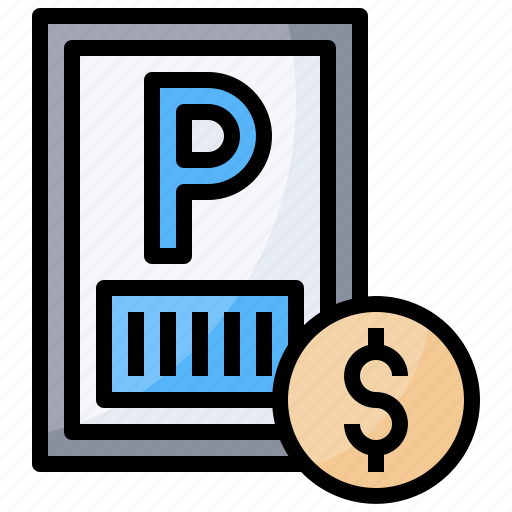 Car, cost, money, parking, ticket icon - Download on Iconfinder