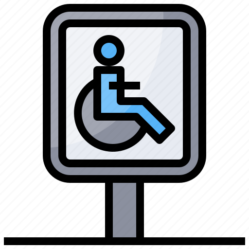Disability, male, man, people, signaling icon - Download on Iconfinder