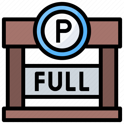 Automobile, car, full, parking, parkings, transportation icon - Download on Iconfinder
