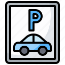 parking, sign, signal, signaling, traffic
