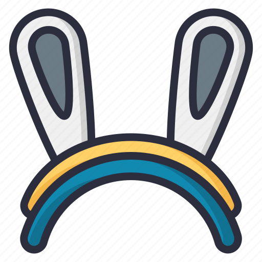 Bunny, hairband, headband, party icon - Download on Iconfinder