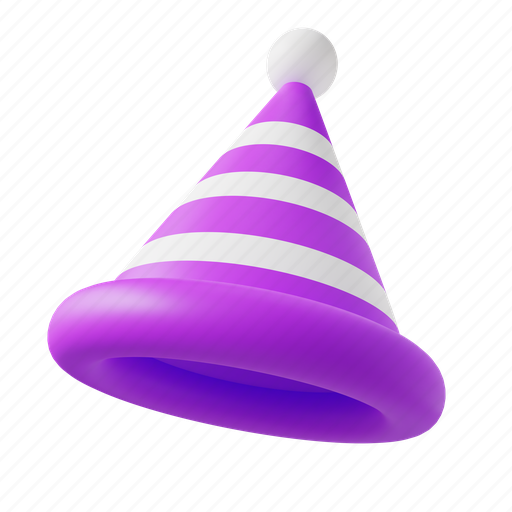 Party, birthday, hat, birthday party, anniversary, celebration, birthday hat 3D illustration - Download on Iconfinder