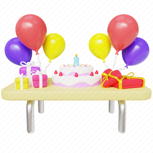 Party, birthday, hat, birthday party, anniversary, celebration, event 3D illustration - Download on Iconfinder