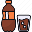 cola, pop drink, soft drink, beverage, carbonated drink, coke, soda