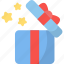 gift box, surprise, prize, present, reward, party, birthday 