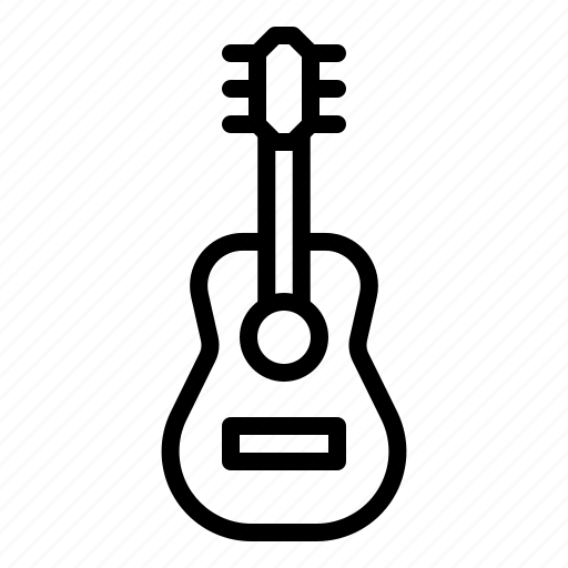 Acoustic, concert, guitar, music, musical, play icon - Download on Iconfinder