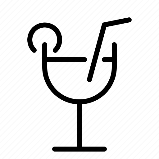 Party, cocktail, cup, drink, glass, lemon icon - Download on Iconfinder