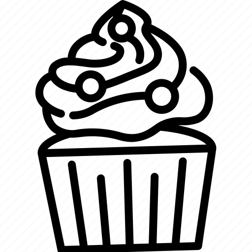 Birthday, cake, cup, cupcake, dessert, food, sweet icon - Download on Iconfinder