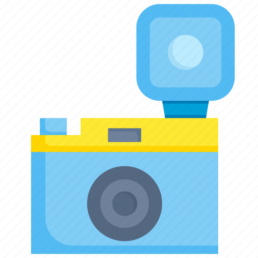 Camera, capture, equipment, flash, lens, photography, shutter icon - Download on Iconfinder