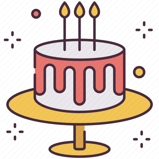 Cake, baker, dessert, candle, birthday, sweet icon - Download on Iconfinder