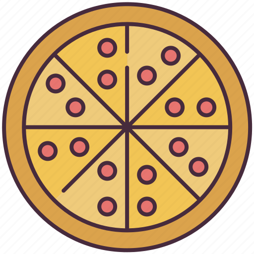 Pizza, room, hot, food, fast, lunch icon - Download on Iconfinder