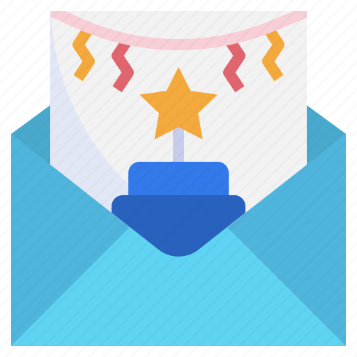 Birthday, card, invitation, greeting, party, celebration icon - Download on Iconfinder