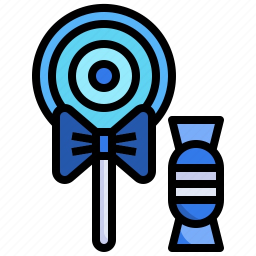 Lollipop, sweet, food, restaurant, toffee, stick, candy icon - Download on Iconfinder