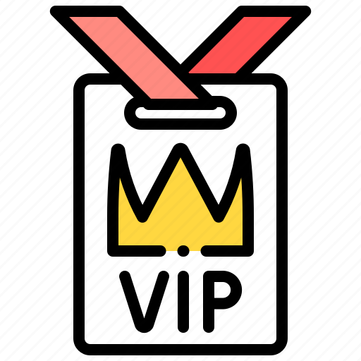Badge, card, id, vip icon - Download on Iconfinder