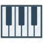 instrument, keys, music, piano, tiles 