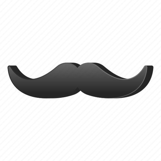 Prop, mustaches, whiskers, facial hair, curl mustache icon - Download on Iconfinder