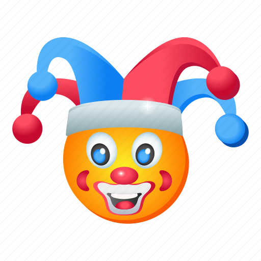 Clown face, joker face, comedian, humorist, prankster icon - Download on Iconfinder