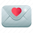romantic letter, love letter, love envelope, love note, love message 