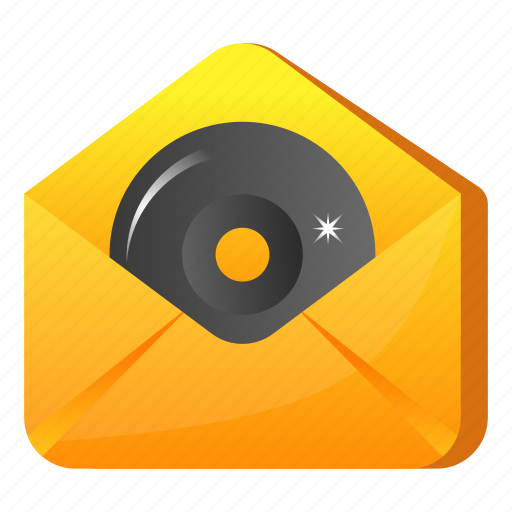 Cd envelope, party invitation, envelope, dvd envelope, disk envelope icon - Download on Iconfinder