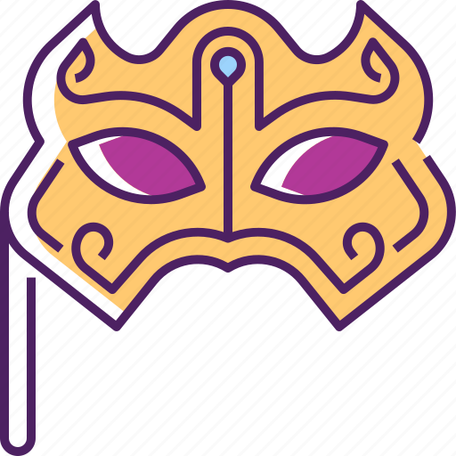 Mardi gras, carnival mask, party, festival, costume, party mask, masquerade mask icon - Download on Iconfinder