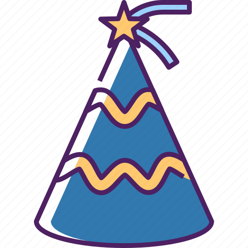 Decoration, party cap, celebration, hat, party, festival, party hat icon - Download on Iconfinder