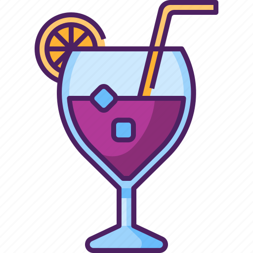 Party, cocktail, drink, glass, juice, beverage, alcohol icon - Download on Iconfinder