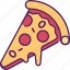 slice, food, italian, meal, fast food, pizza, party 
