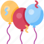 happy, celebration, confetti, balloon, balloons, party, decoration 