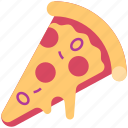 slice, food, italian, meal, fast food, pizza, party