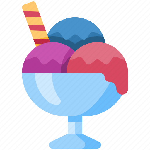 Food, ice cream, beverages, party, dessert, delicious, sweet icon - Download on Iconfinder