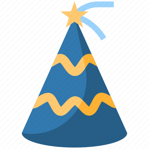 Party, celebration, festival, party cap, party hat, hat, decoration icon - Download on Iconfinder